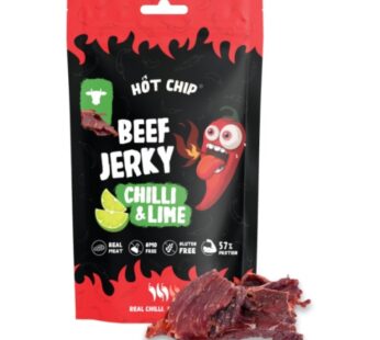 Beef Jerky Hot Chip CHILLI & LIME 25g CEHIA